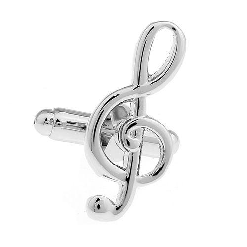 ト音記号カフス　ネクタイピンセット カフス ネクタイピン セット ト音記号 カフス＆タイピンセット カフス