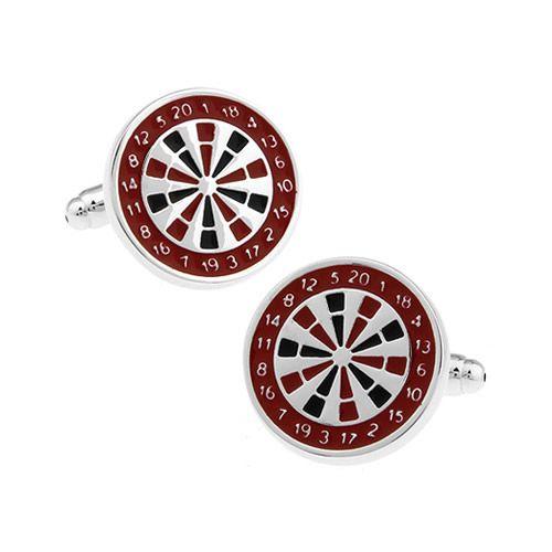 カフス ネクタイピン セット ダーツボード カフスボタン カフリンクス タイクリップ タイピン |  | 03