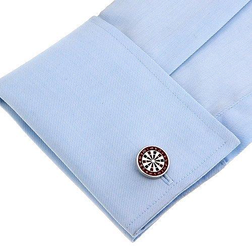 カフス ネクタイピン セット ダーツボード カフスボタン カフリンクス タイクリップ タイピン |  | 05