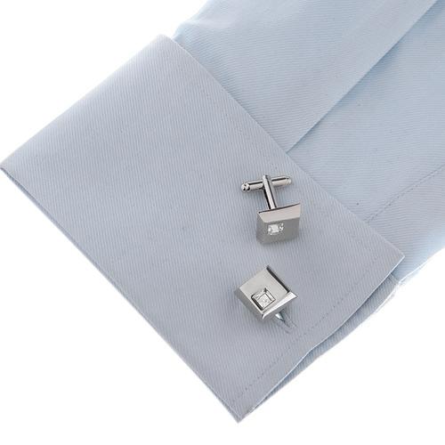 カフス ネクタイピン セット シルバー クリア クリスタル カフスボタン カフリンクス タイクリップ タイピン |  | 07