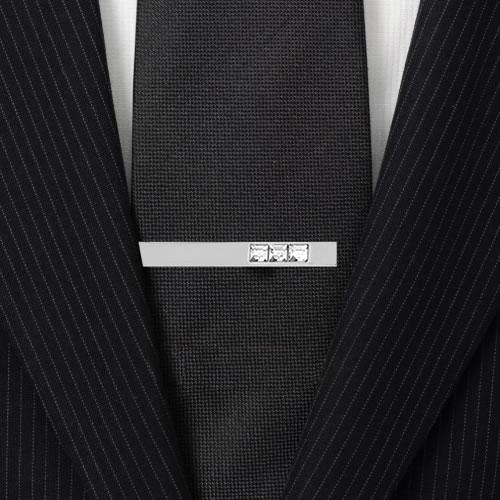 カフス ネクタイピン セット シルバー クリア クリスタル カフスボタン カフリンクス タイクリップ タイピン |  | 08