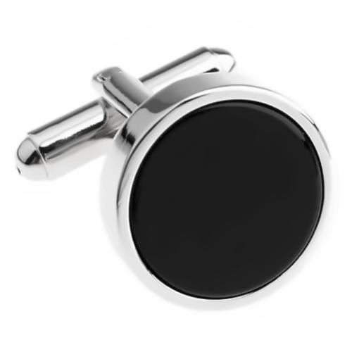 カフスボタン カフス オニキス ラウンド カフリンクス メンズアクセサリー |  | 02