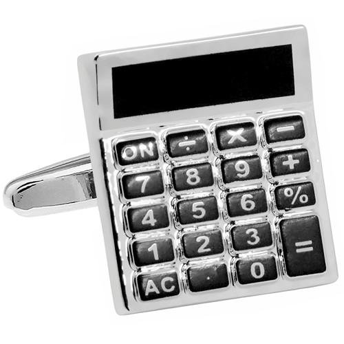 カフスボタン カフス 電卓 計算機 カフリンクス メンズアクセサリー |  | 02