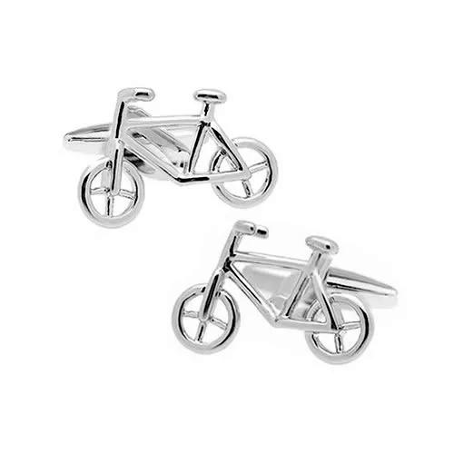 カフス ネクタイピン セット 自転車 MTB カフスボタン カフリンクス タイクリップ タイピン |  | 02