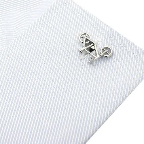 カフス ネクタイピン セット 自転車 MTB カフスボタン カフリンクス タイクリップ タイピン |  | 04