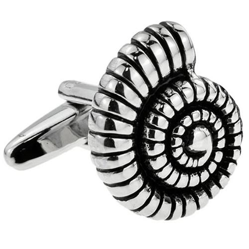 カフス ネクタイピン セット アンモナイト 化石 カフスボタン カフリンクス タイクリップ タイピン |  | 02