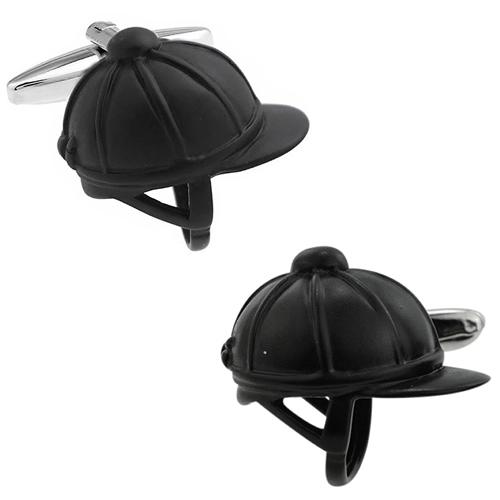 カフスボタン カフス 乗馬 競馬 ヘルメット カフリンクス メンズアクセサリー |  | 01