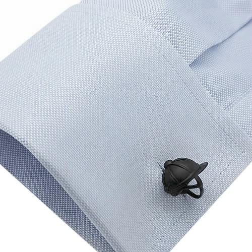 カフスボタン カフス 乗馬 競馬 ヘルメット カフリンクス メンズアクセサリー |  | 03