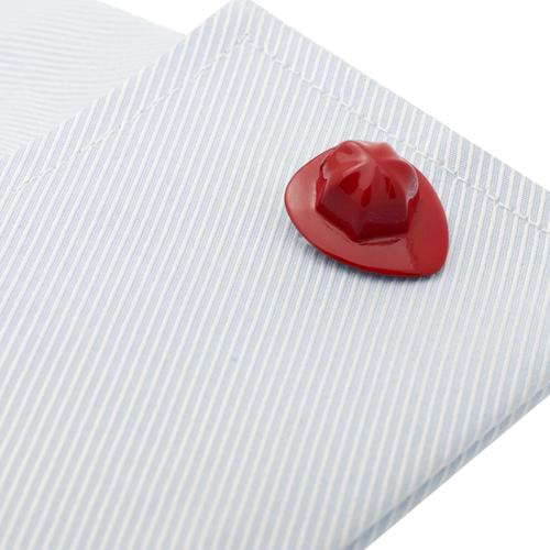 カフスボタン カフス 消防士 ヘルメット 帽子 カフリンクス メンズアクセサリー |  | 04