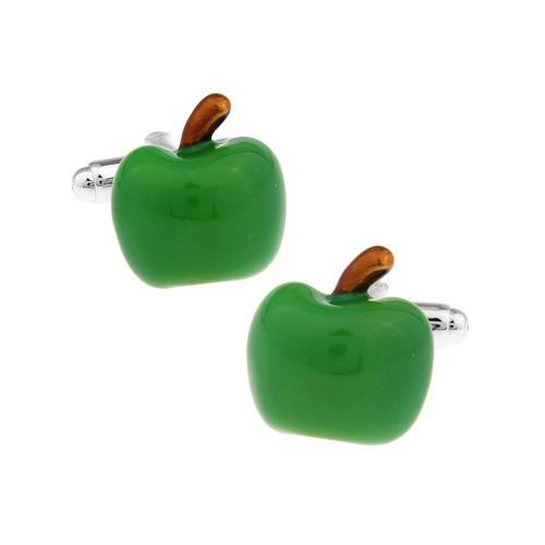 カフスボタン カフス グリーン アップル リンゴ カフリンクス メンズアクセサリー |  | 03