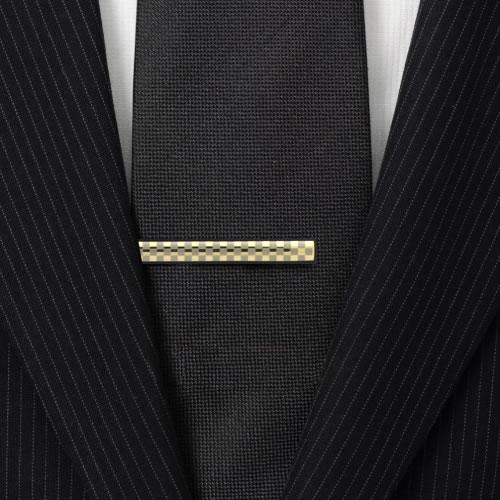 カフス ネクタイピン セット ゴールド チェック スクエア カフスボタン カフリンクス タイクリップ タイピン |  | 07