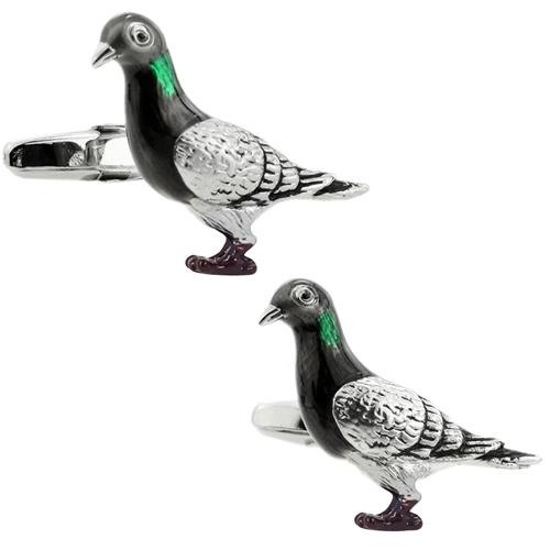 カフスボタン カフス ハト 鳩 カフリンクス メンズアクセサリー |  | 01