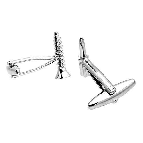 カフスボタン カフス ネジ ドライバー カフリンクス メンズアクセサリー |  | 03