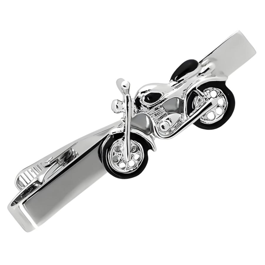 ネクタイピン シルバー バイク モーターサイクル タイクリップ タイピン |  | 01