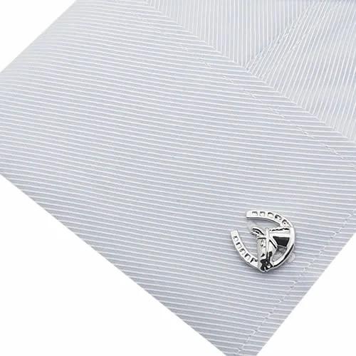 カフス ネクタイピン セット 馬 馬蹄 カフスボタン カフリンクス タイクリップ タイピン |  | 07