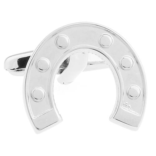 カフスボタン カフス ホースシュー 馬蹄 蹄鉄 カフリンクス メンズアクセサリー |  | 01