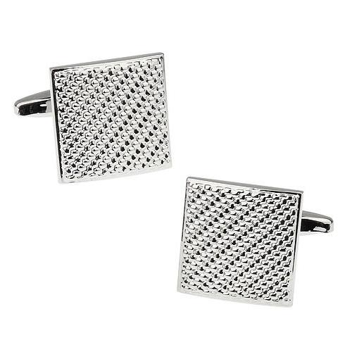 カフス ネクタイピン セット シルバー ファイン チェック カフスボタン カフリンクス タイクリップ タイピン |  | 02