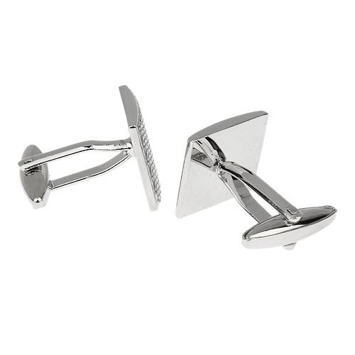 カフス ネクタイピン セット シルバー ファイン チェック カフスボタン カフリンクス タイクリップ タイピン |  | 03