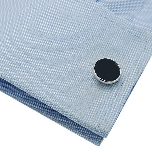 CERRUTI 1881 タキシード用　カフリンクス　スタッズドボタン　セット Amazon | スタッドボタン オニキス シルバー4個セット (スタッズ