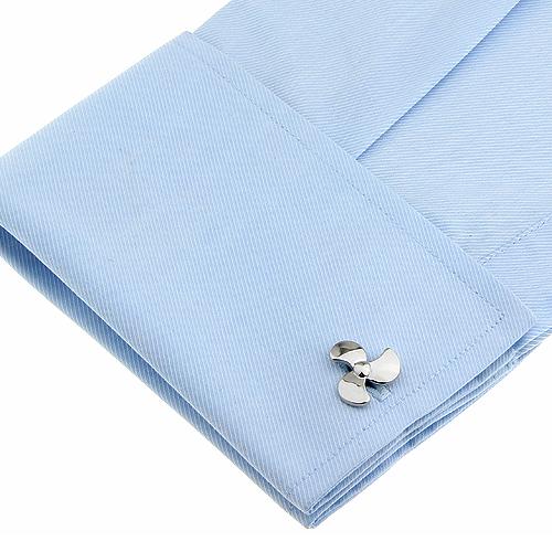 カフス ネクタイピン セット シルバー スクリュー プロペラ カフスボタン カフリンクス タイクリップ タイピン |  | 06