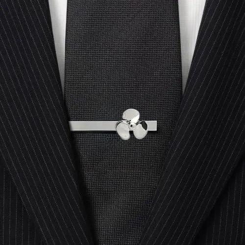 カフス ネクタイピン セット シルバー スクリュー プロペラ カフスボタン カフリンクス タイクリップ タイピン |  | 07