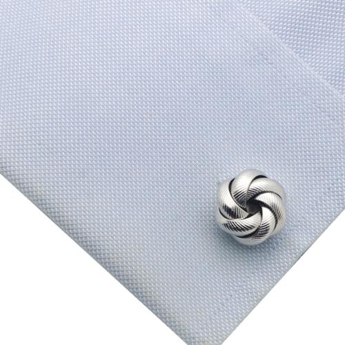 カフスボタン カフス シルバー デラックス リング ノット カフリンクス メンズアクセサリー |  | 04