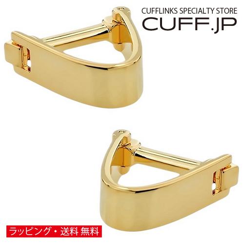 カフスボタン カフス ゴールド シンプル ラップアラウンド カフリンクス メンズアクセサリー | 