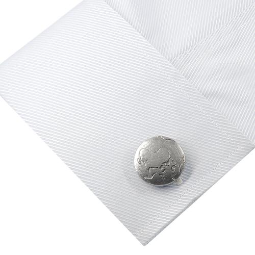 カフスボタン カフス シロメ製 プラネット アース 地球 カフリンクス メンズアクセサリー |  | 05