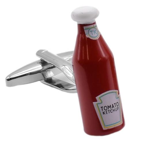 カフスボタン カフス ケチャップ トマトソース カフリンクス メンズアクセサリー |  | 02