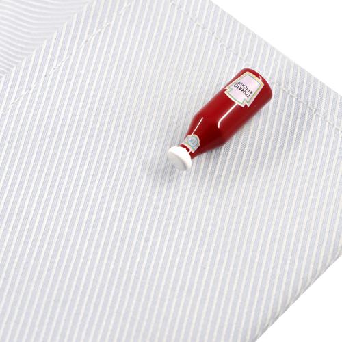 カフスボタン カフス ケチャップ トマトソース カフリンクス メンズアクセサリー |  | 04