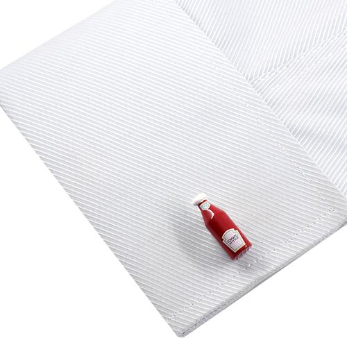 カフスボタン カフス ケチャップ トマトソース カフリンクス メンズアクセサリー |  | 05