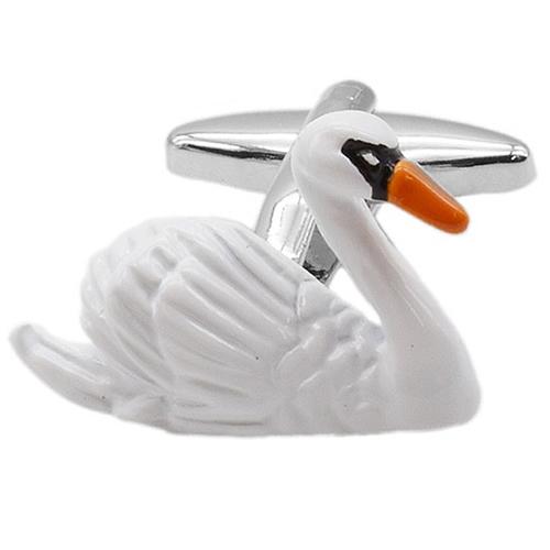 カフスボタン カフス スワン 白鳥 カフリンクス メンズアクセサリー |  | 03