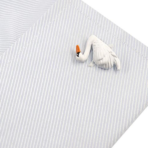 カフスボタン カフス スワン 白鳥 カフリンクス メンズアクセサリー |  | 04