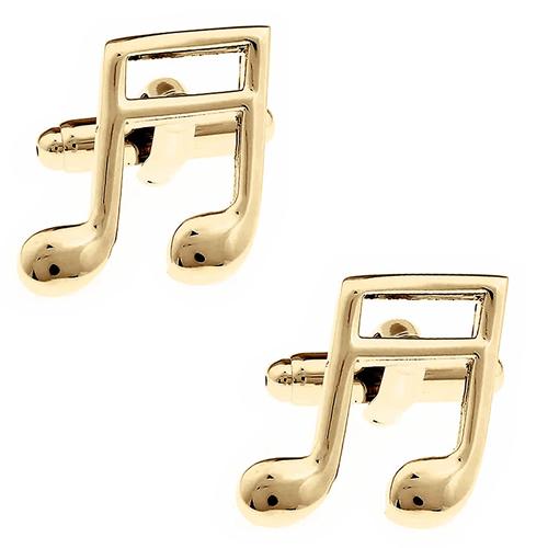 カフスボタン カフス ゴールド 音符 16分音符 カフリンクス メンズアクセサリー |  | 01