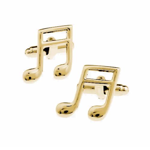 カフスボタン カフス ゴールド 音符 16分音符 カフリンクス メンズアクセサリー |  | 03