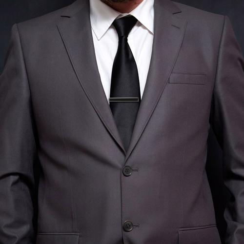 3カラーセット ネクタイピン シルバー ゴールド ガンメタル オニキス タイバー タイクリップ タイピン |  | 07