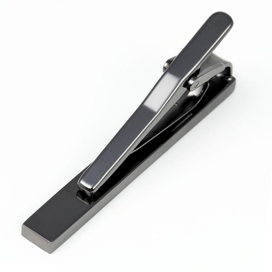 3カラーセット ネクタイピン シルバー ゴールド ガンメタル オニキス タイバー タイクリップ タイピン |  | 16