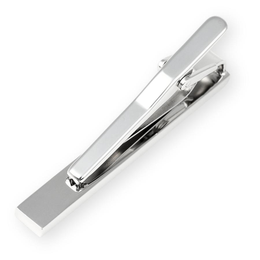 3カラーセット ネクタイピン シルバー ゴールド ガンメタル オニキス タイバー タイクリップ タイピン |  | 04