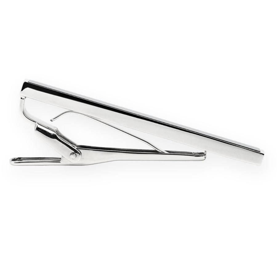 3カラーセット ネクタイピン シルバー ゴールド ガンメタル オニキス タイバー タイクリップ タイピン |  | 05