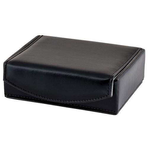 カフスケース アクセサリーケース ジュエリーボックス ブラック レザー