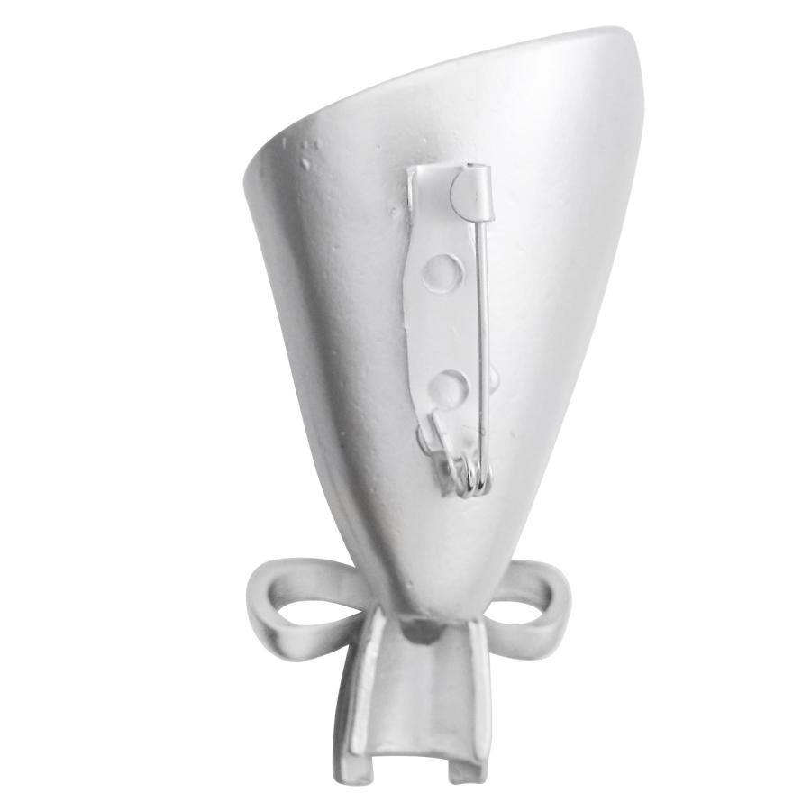 選べる６デザイン 身にまとう小さな花瓶 ピンズ 小枝 花束 一輪挿し フラワーベース ブローチ ラペルピン |  | 08