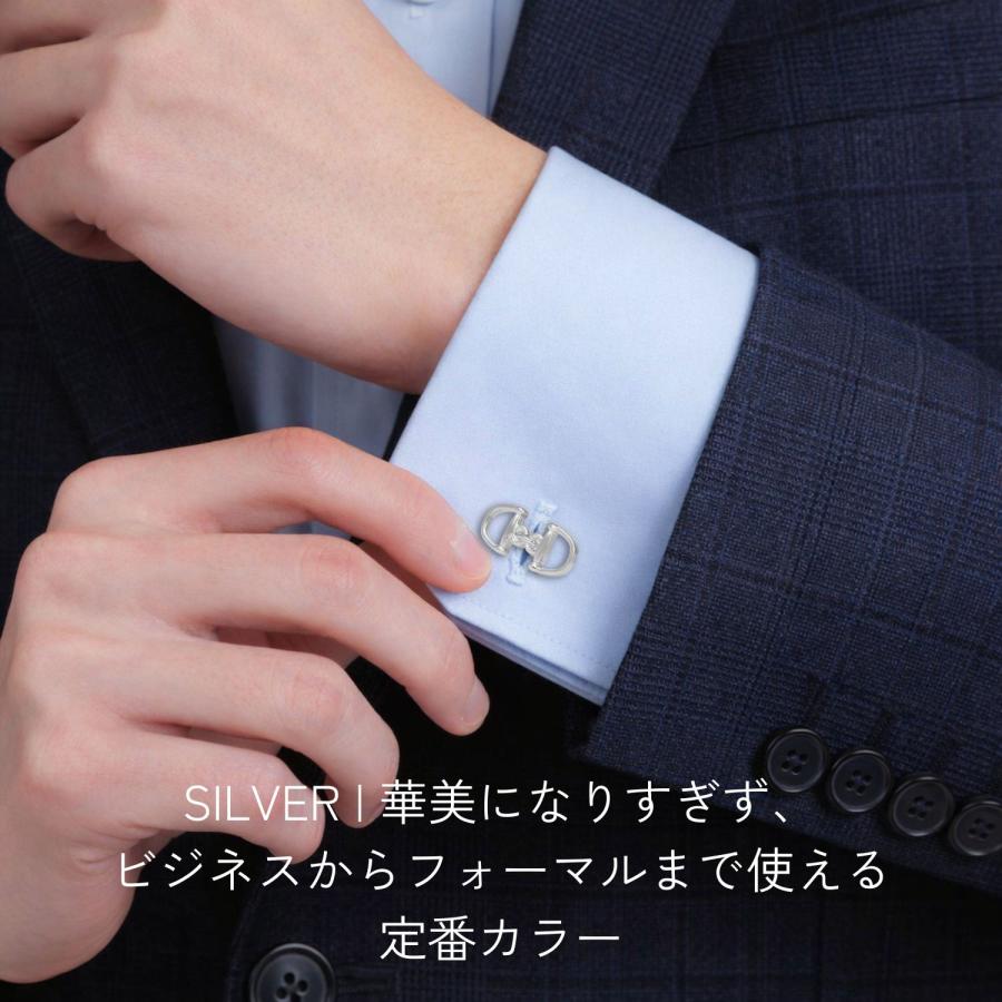 SWANK ホースビット 馬 馬具 シルバー ゴールド カフス カフスボタン カフリンクス |  | 07