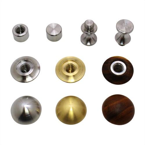 カフス カフスボタン NOC 3H+1 3種ヘッド ステンレス ウッド 真鍮 カフスセット カフスボタンセット |  | 05