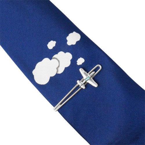 SWANK スワンク 飛行機 タイピン＆雲 ネクタイセット ネクタイピン タイバー タイクリップ メンズアクセサリー |  | 01