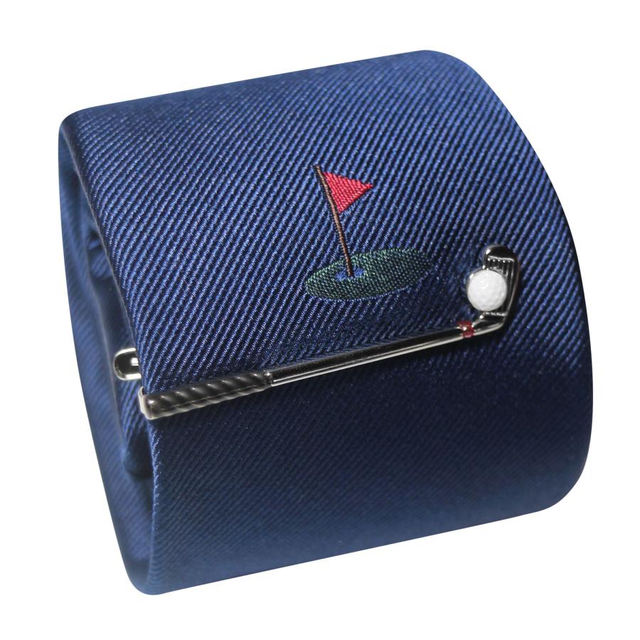 SWANK スワンク ゴルフ タイピン＆グリーン ネクタイセット ネクタイ