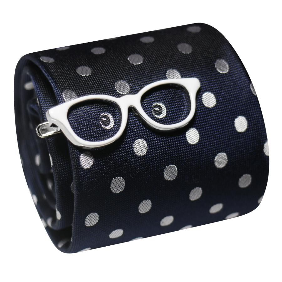 SWANK スワンク メガネ タイピン＆目玉 ネクタイセット ネクタイピン タイバー タイクリップ メンズアクセサリー |  | 02