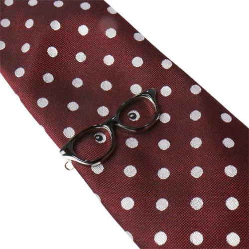 SWANK スワンク メガネ タイピン＆目玉 ネクタイセット ネクタイピン タイバー タイクリップ メンズアクセサリー |  | 04