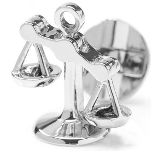 カフス カフスボタン 正義の天秤 ムービング スケールズ オブ ジャスティス カフリンクス Ox & Bull Trading Co オックスアンドブルの画像