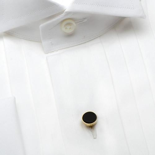 カフスボタン スタッドボタン セット ゴールド オニキス カフス