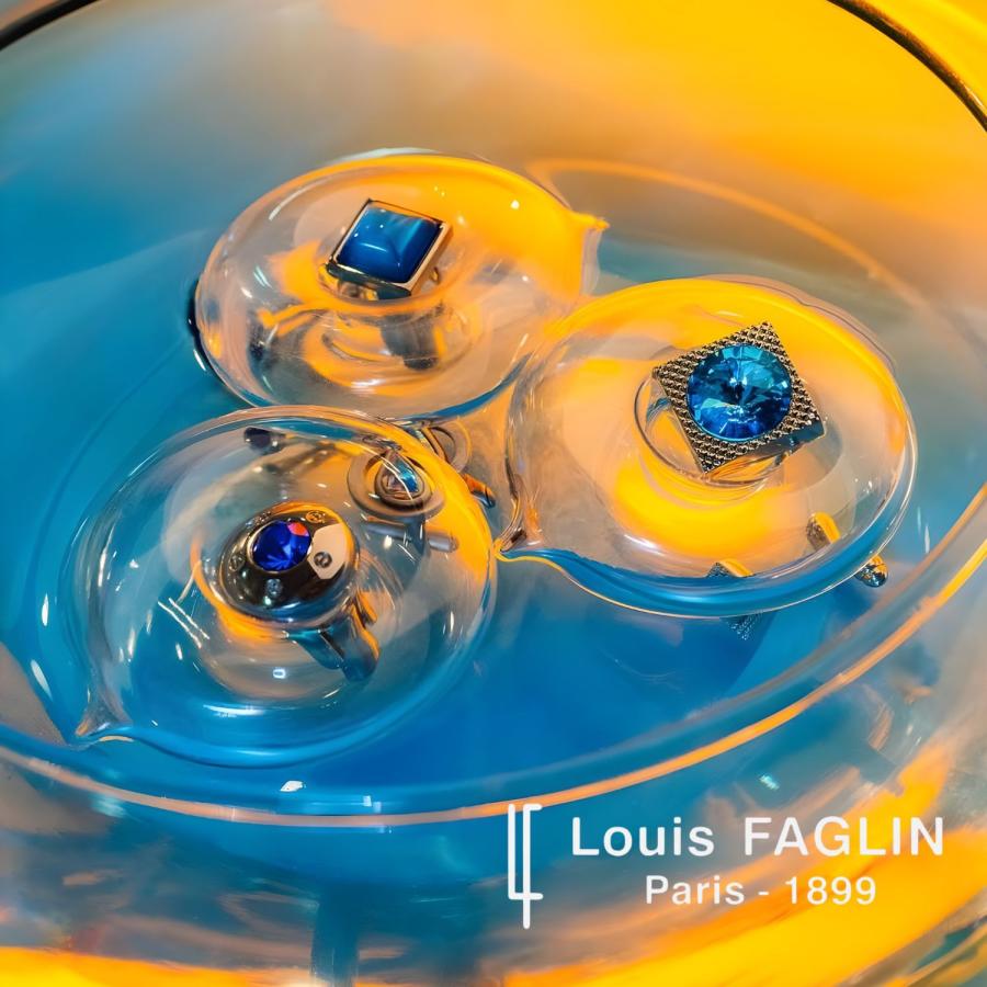 Louis FAGLIN ルイファグラン Maxime マキシム ラペルピン ピンズ クリアー レッド ブルー ブラウン グリーン |  | 17